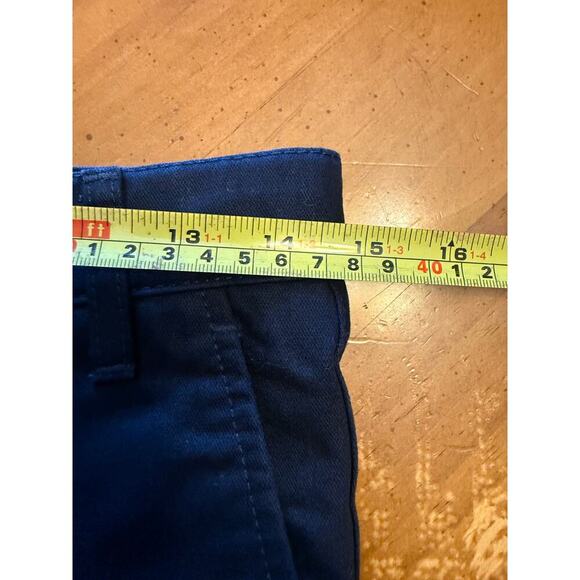 Norse Project New Aros Heavy Chino Pants Straight Leg Mid Rise Dark Navy Size 28 - Picture 15 of 16